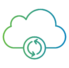 Cloud connect icon